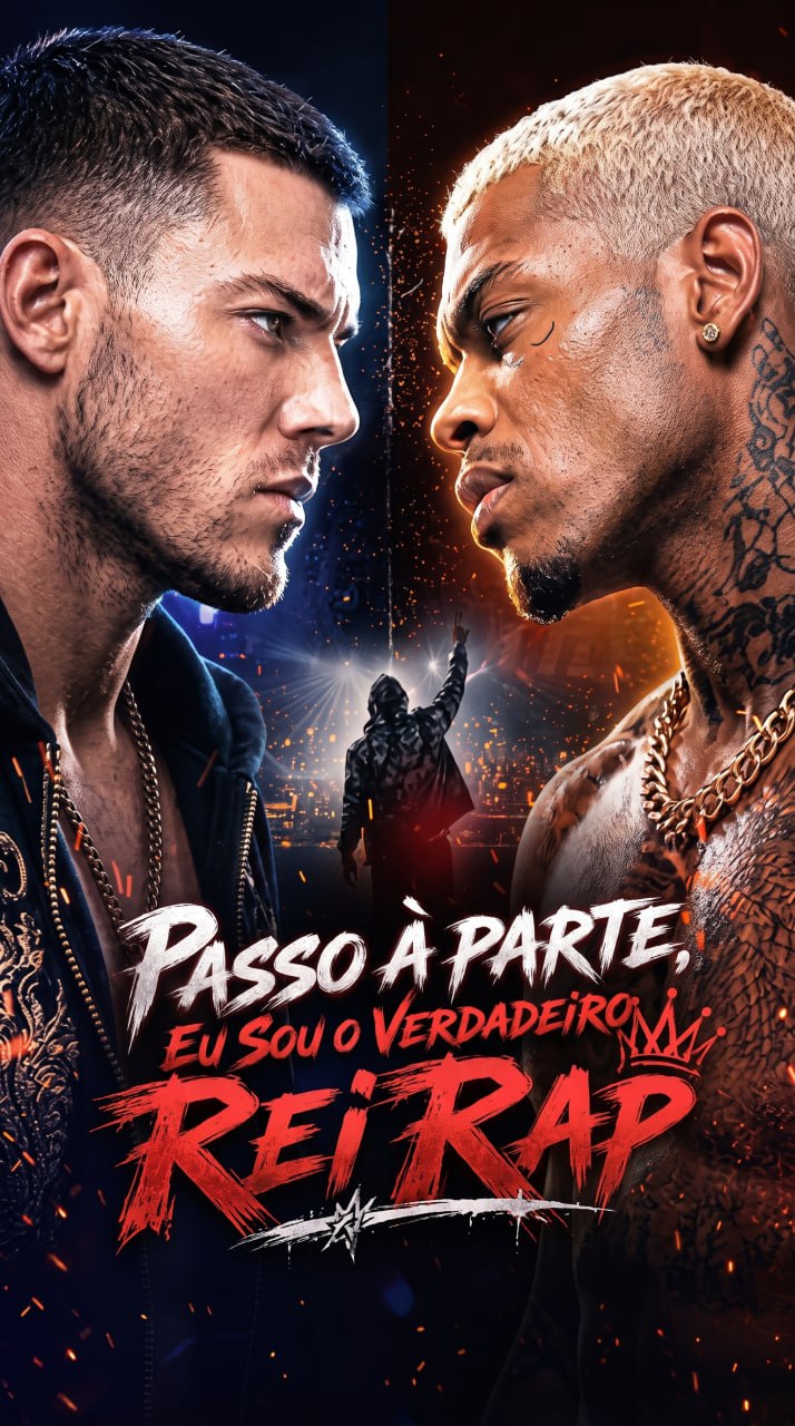 Capa de Passo à parte, Eu Sou o Verdadeiro Rei Rap