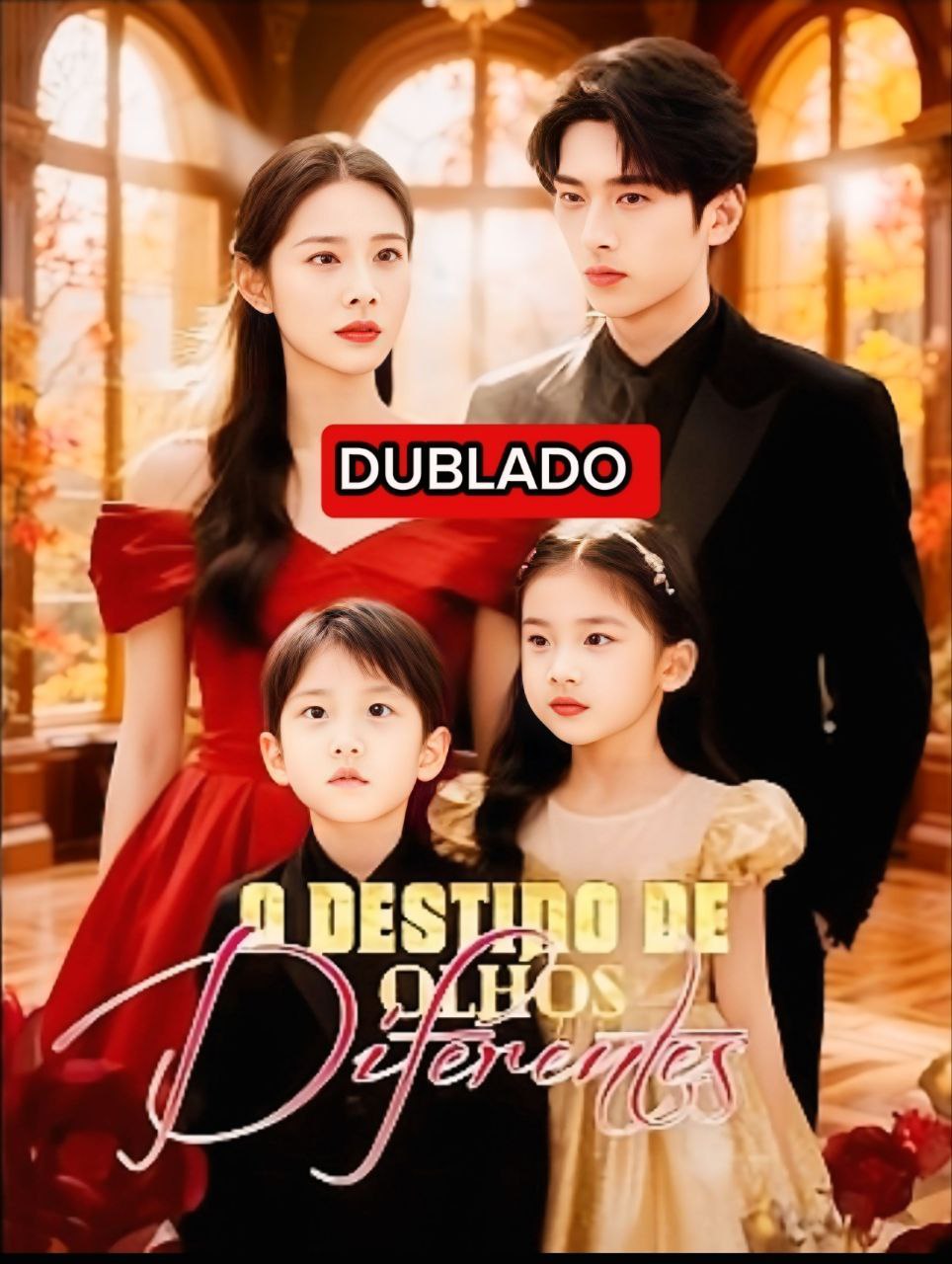 Capa de O DESTINO DE OLHOS DIFERENTES