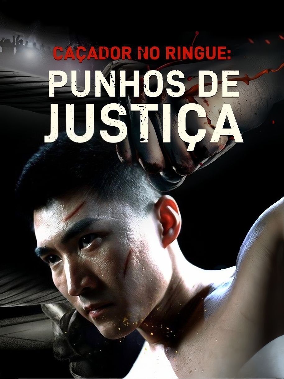 Capa de CAÇADOR NO RINGUE PUNHOS DE JUSTIÇA