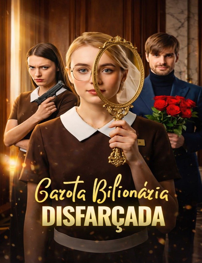 Capa de GAROTA BILIONÁRIA DISFARÇADA DISFARÇADA