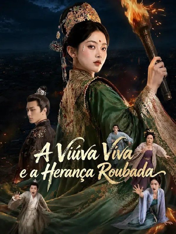 Capa de A VIÚVA VIVA E A HERANÇA ROUBADA