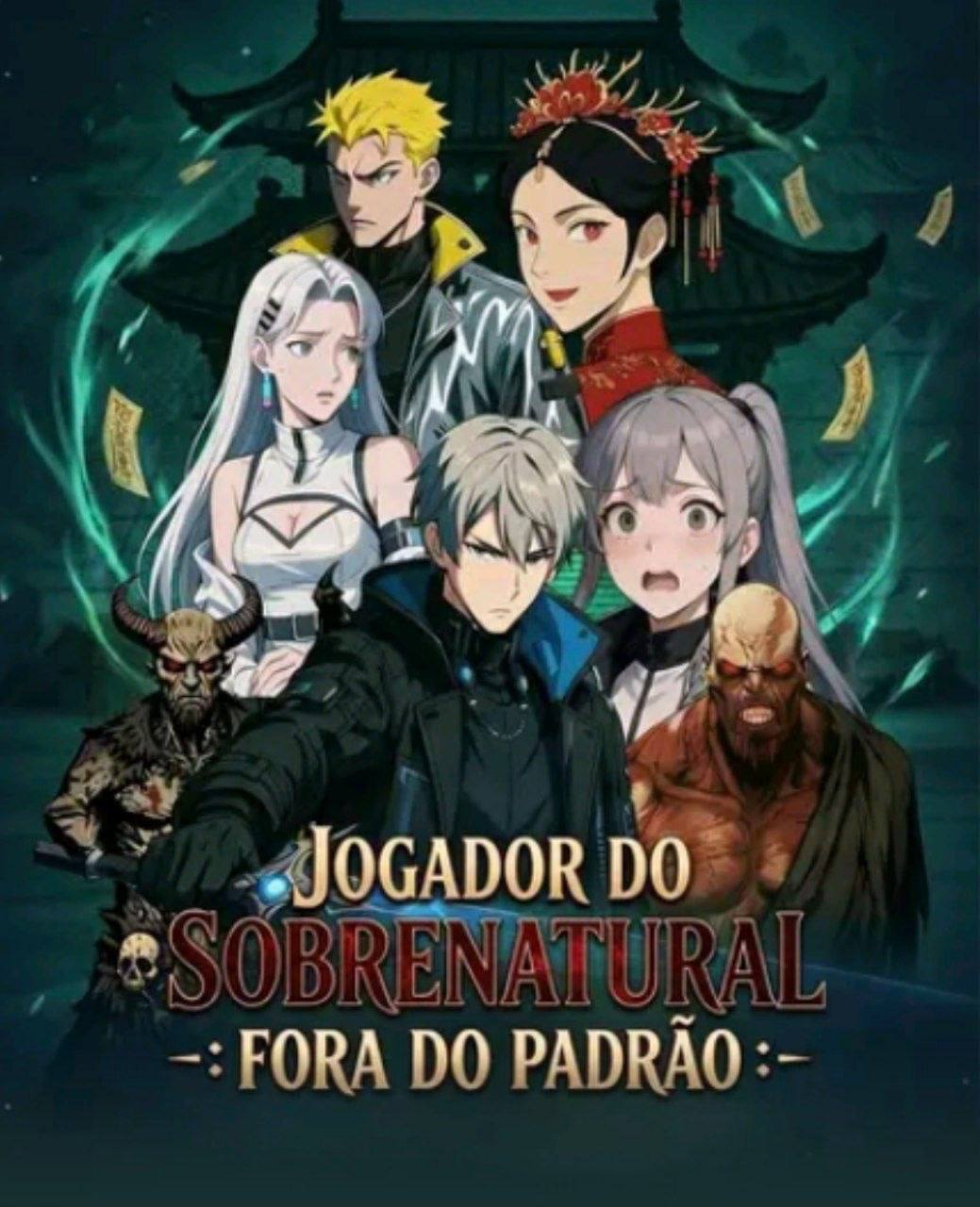 Capa de JOGADOR DO SOBRENATURAL FORA DO PADRÃO