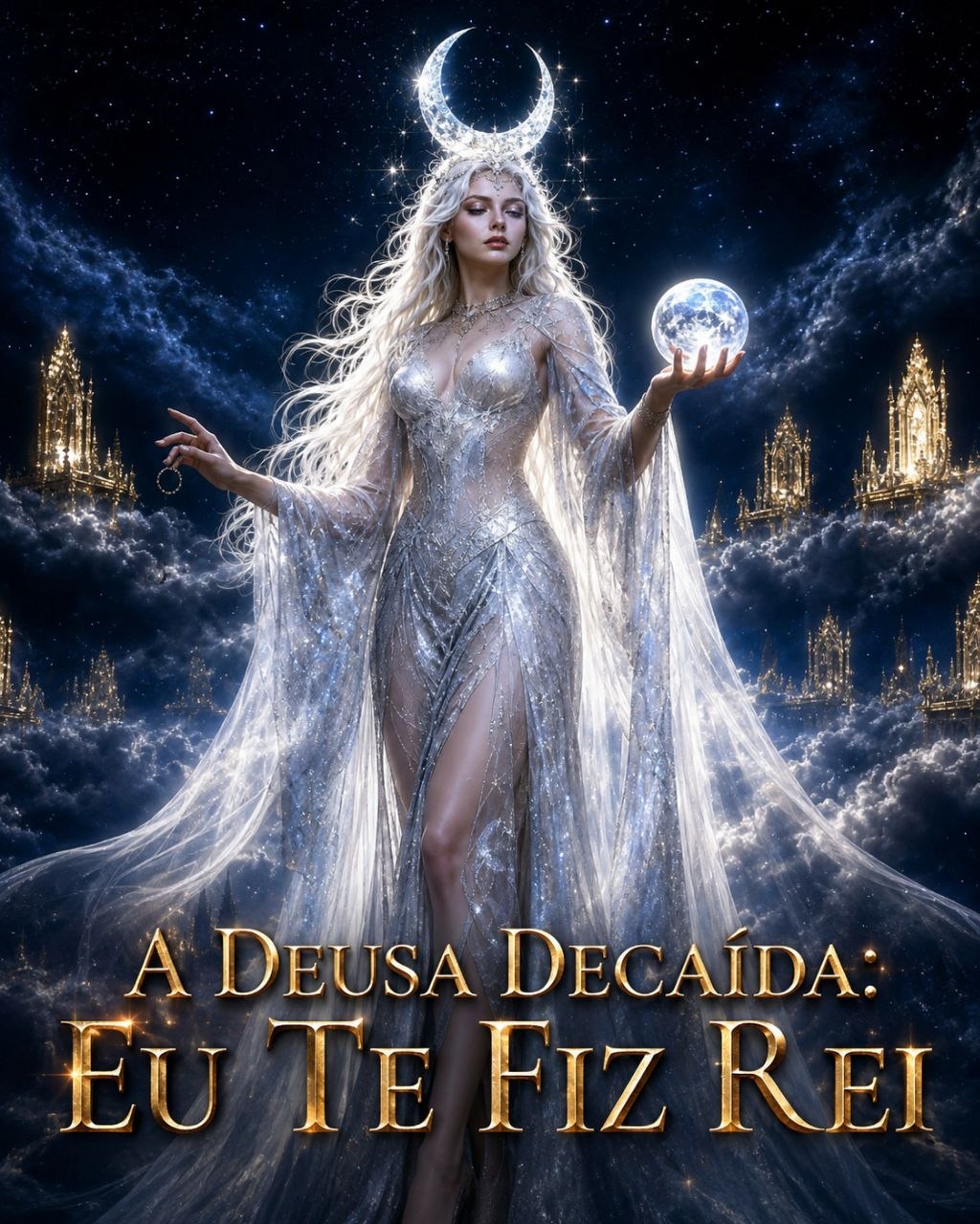 Capa de A DEUSA DECAÍDA: EU TE FIZ REI
