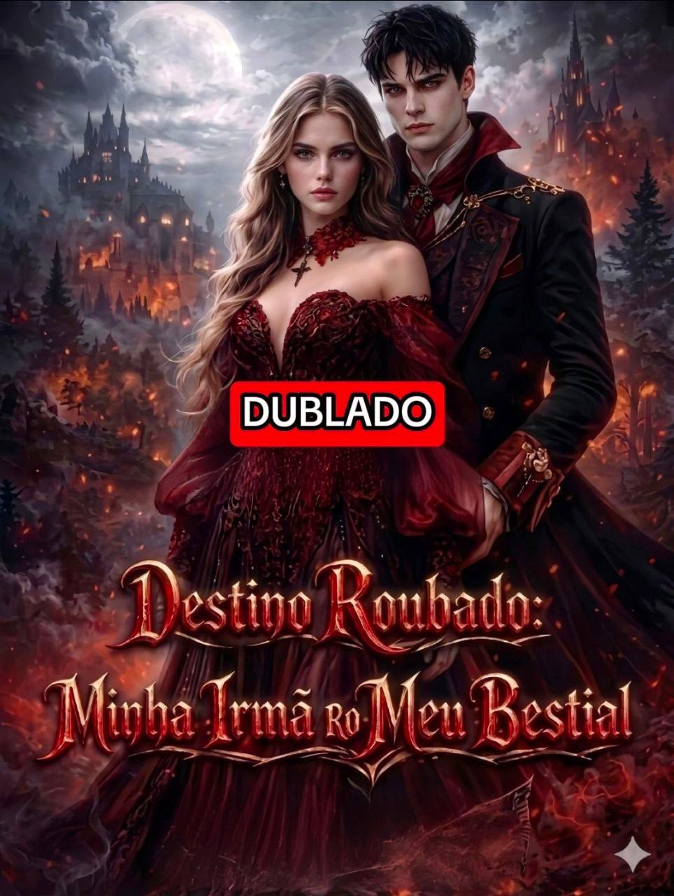Capa de DESTINO ROUBADO MINHA IRMÃ DO MEU BESTIAL
