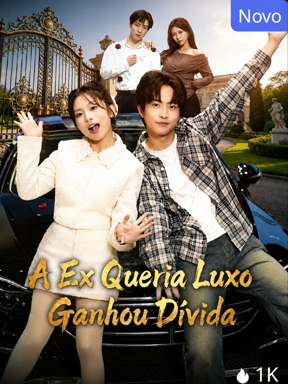 Capa de A EX QUERIA LUXO, GANHOU