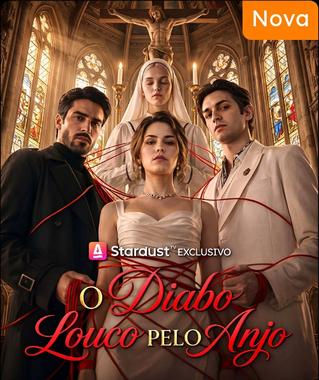 Capa de O DIABO LOUCO PELO ANJO