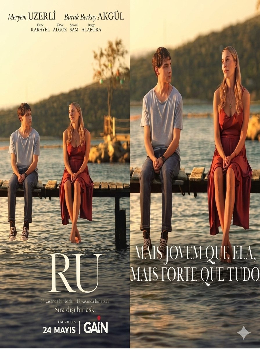 Capa de RU - MAIS JOVEM QUE ELA MAIS FORTE QUE TUDO