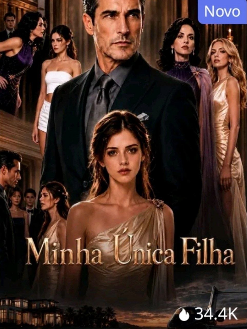 Capa de MINHA ÚNICA FILHA