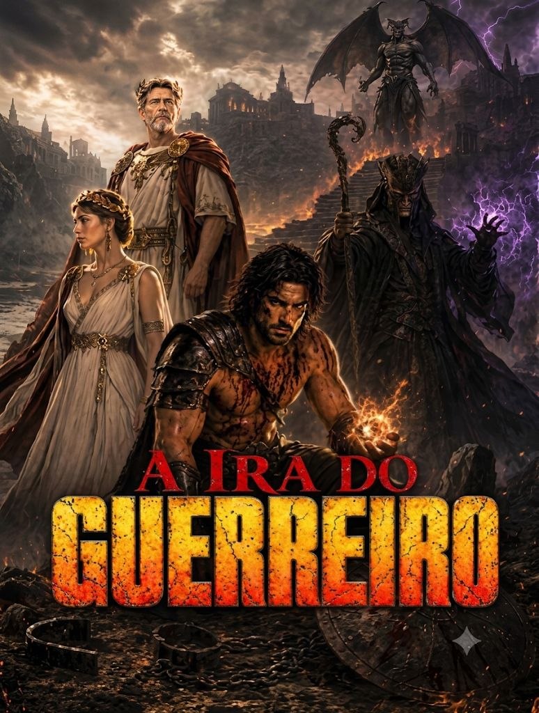 Capa de A IRA DO GUERREIRO
