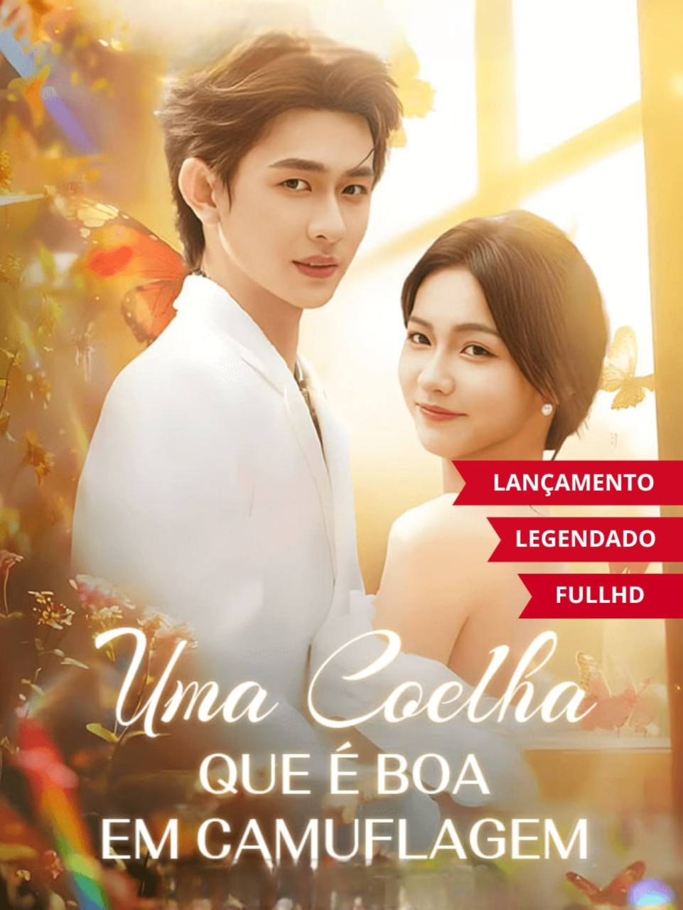 Capa de Uma Coelha Que é Boa Em Camuflagem