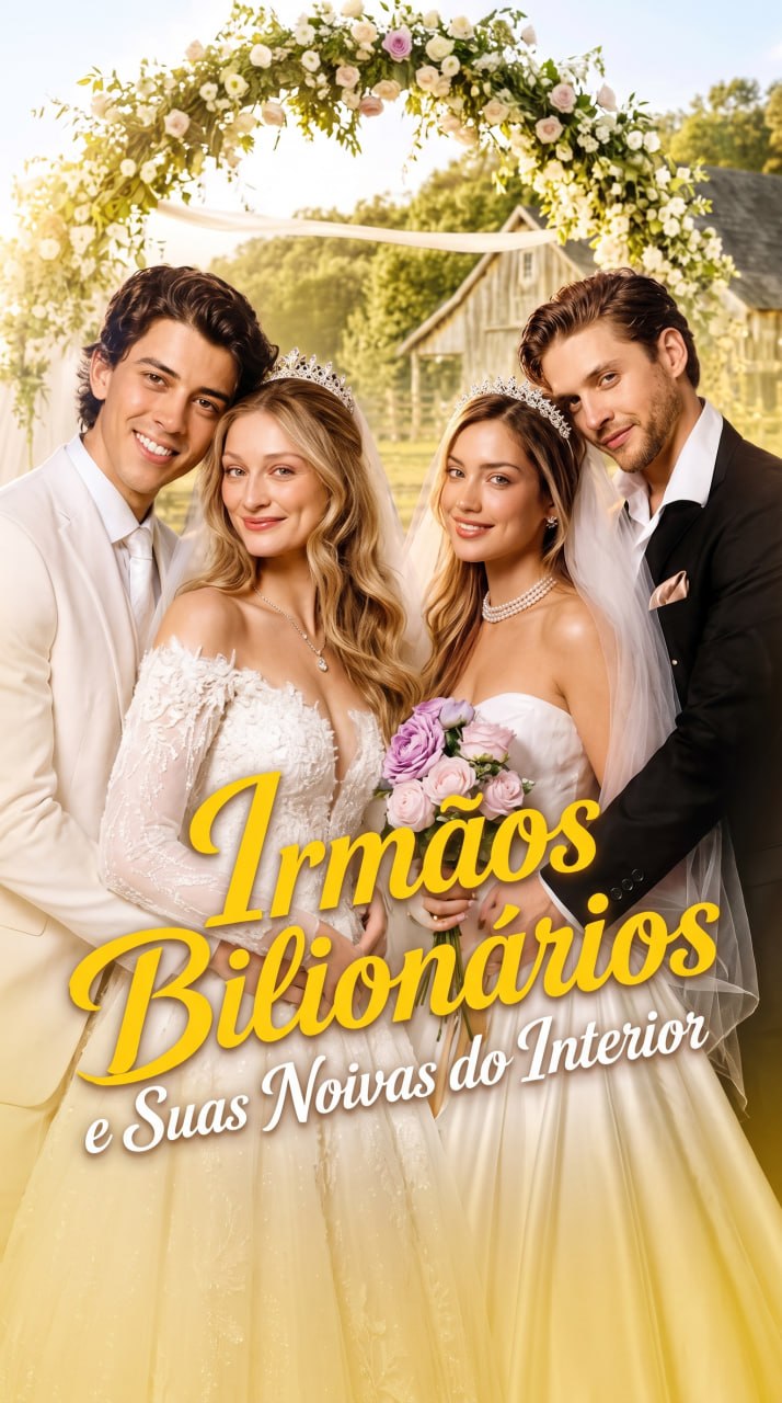 Capa de Irmãos Bilionários e Suas Noivas do Interior