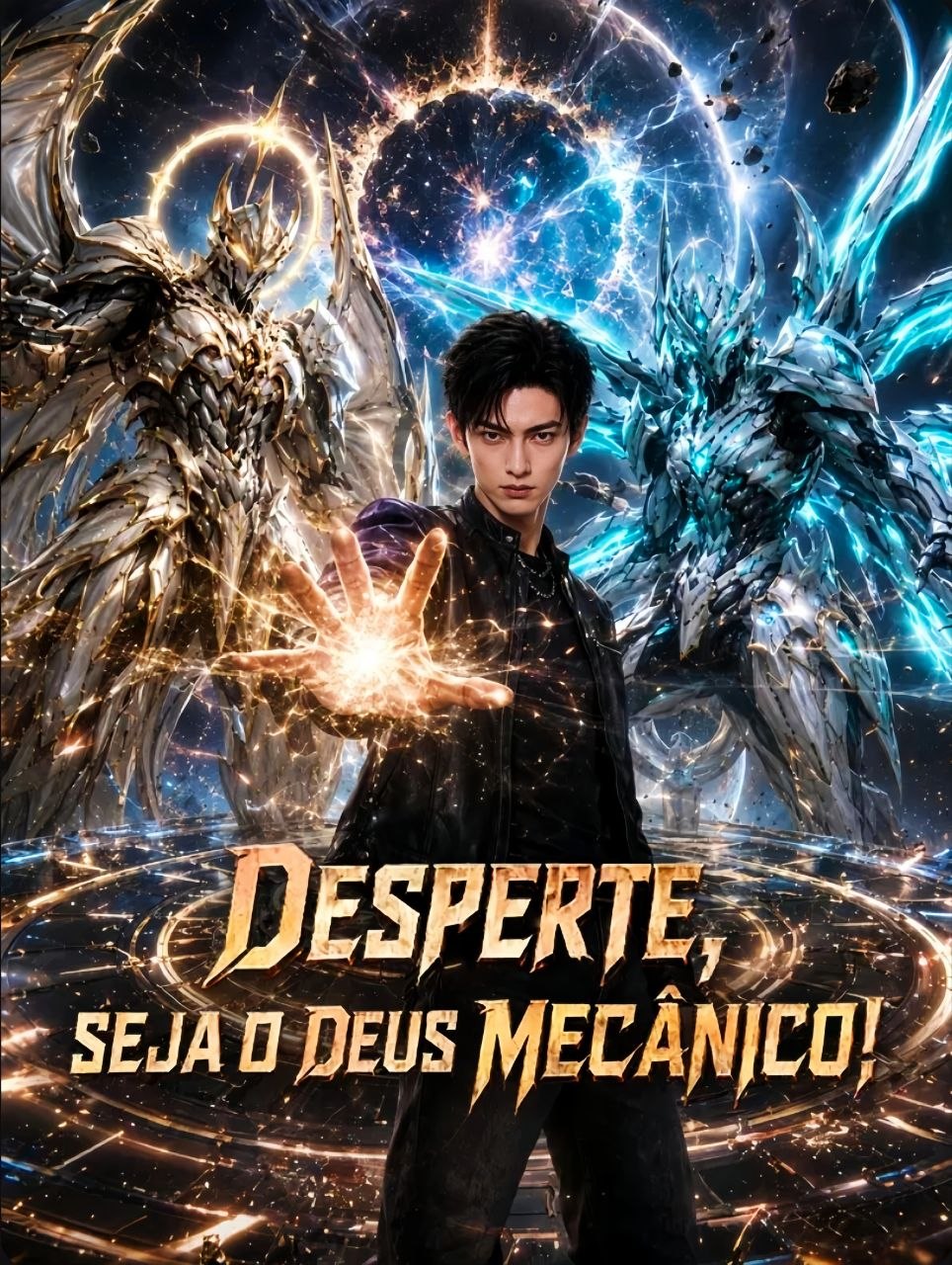 Capa de DESPERTE, SEJA O DEUS MECÂNICO!