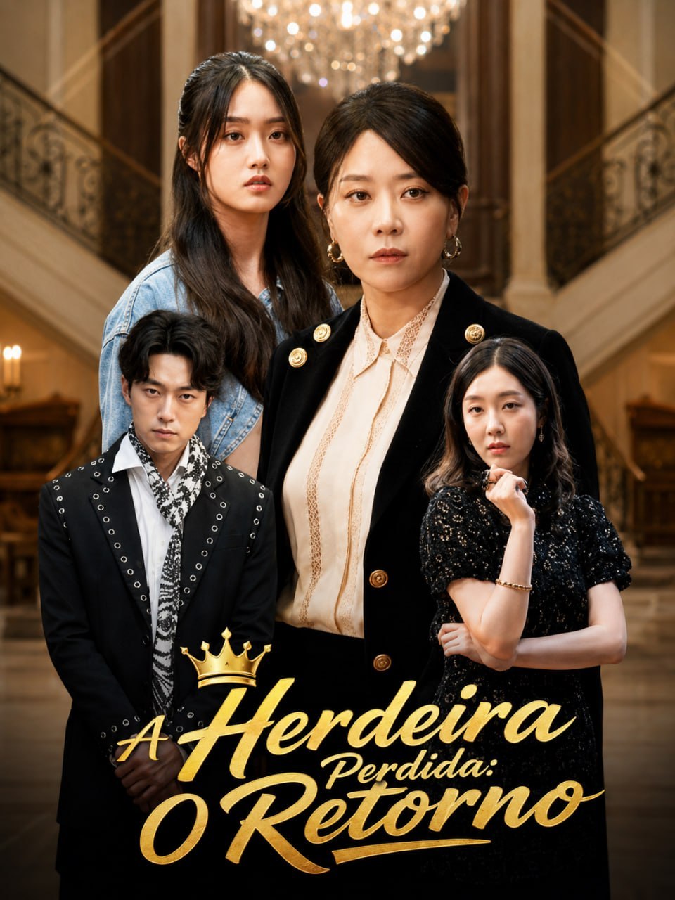 Capa de A HERDEIRA PERDIDA: O RETORNO