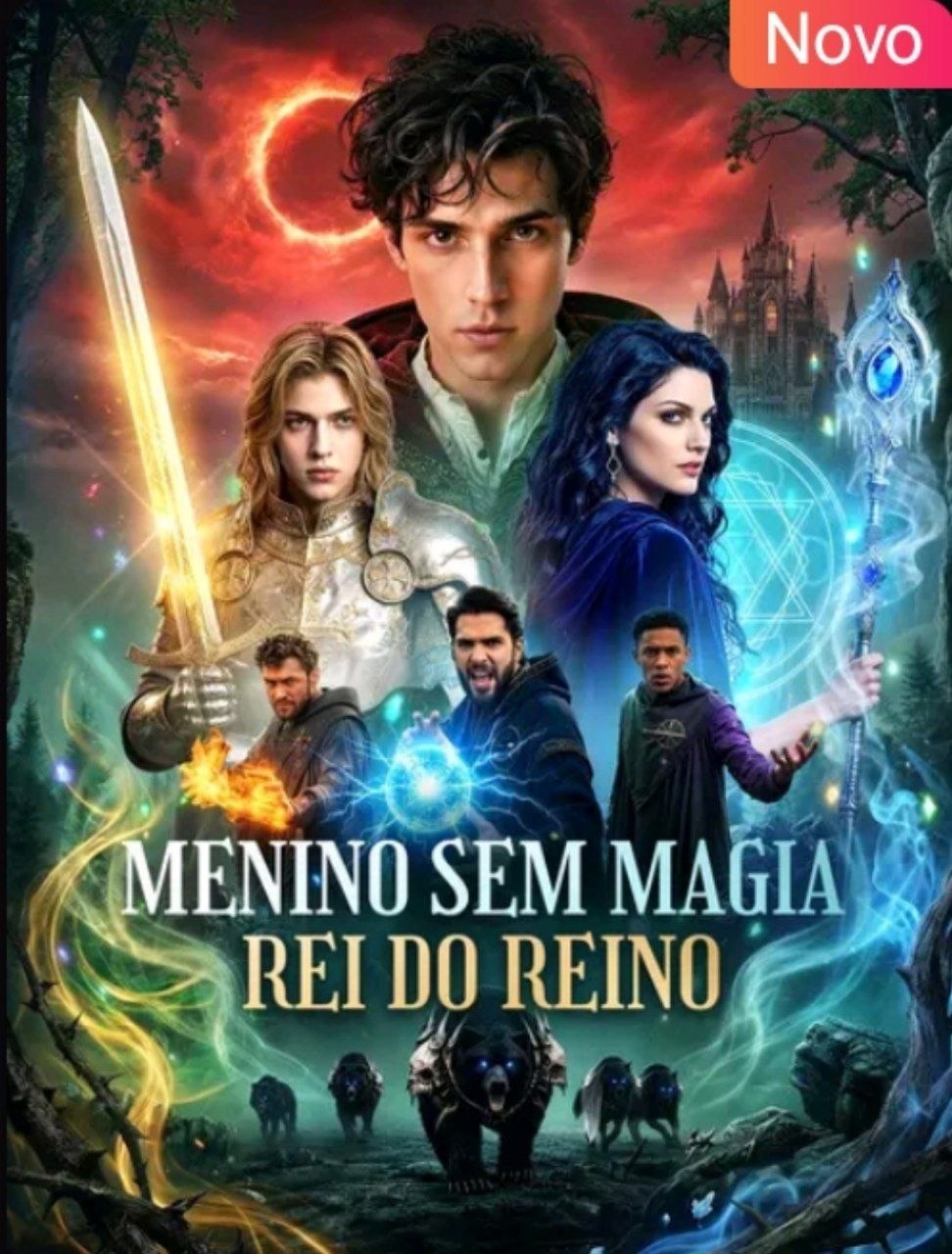 Capa de MENINO SEM MAGIA REI DO REINO