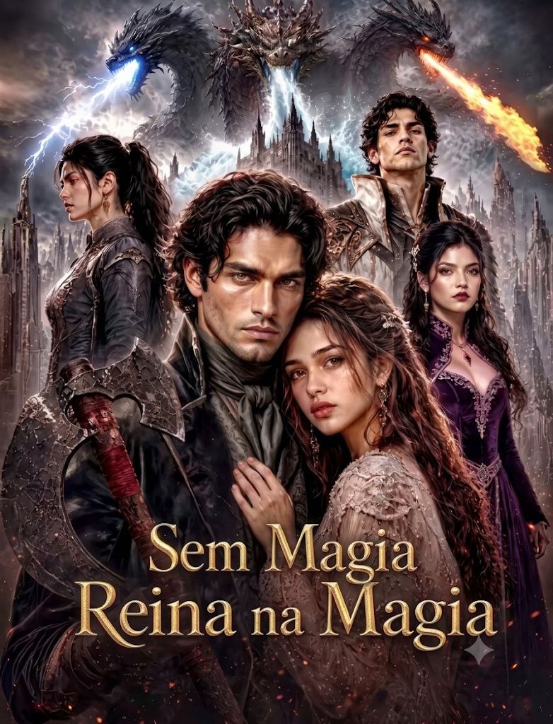 Capa de SEM MAGIA REINA NA MAGIA