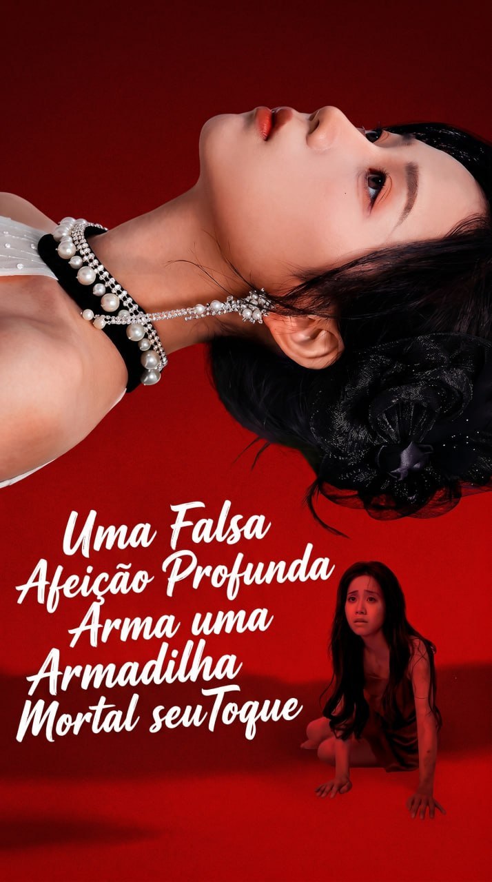 Capa de UMA FALSA AFEIÇÃO PROFUNDA ARMA UMA ARMADILHA MORTAL SEU TOQUE