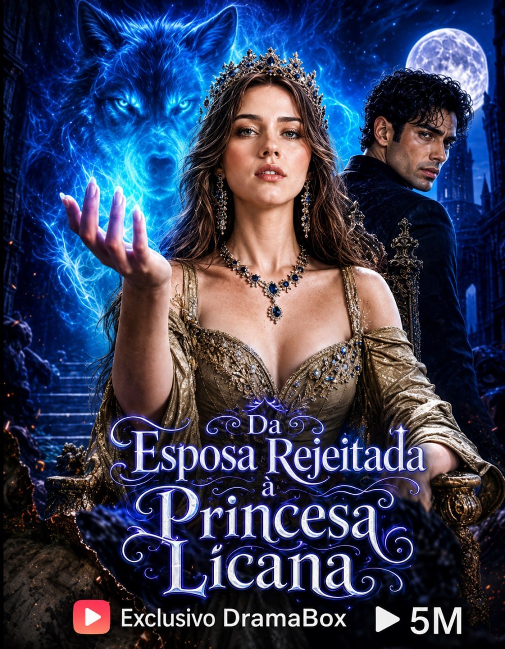 Capa de DA ESPOSA REJEITADA À PRINCESA LICANA