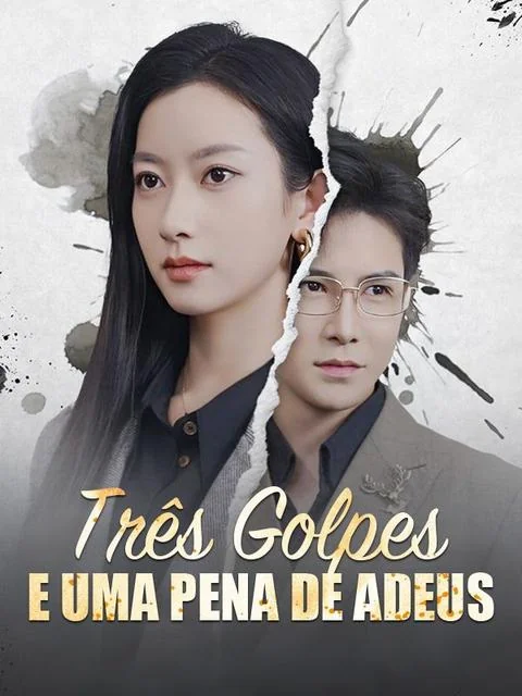 Capa de Três golpes E Uma Pena De Adeus