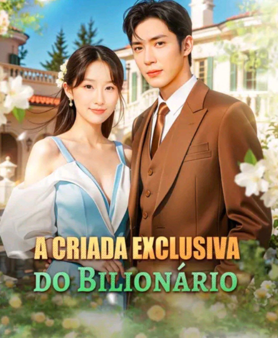Capa de A CRIADA EXCLUSIVA DO BILIONÁRIO