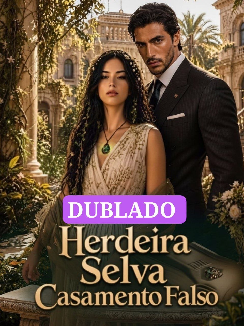 Capa de HERDEIRA SELVA CASAMENTO FALSO