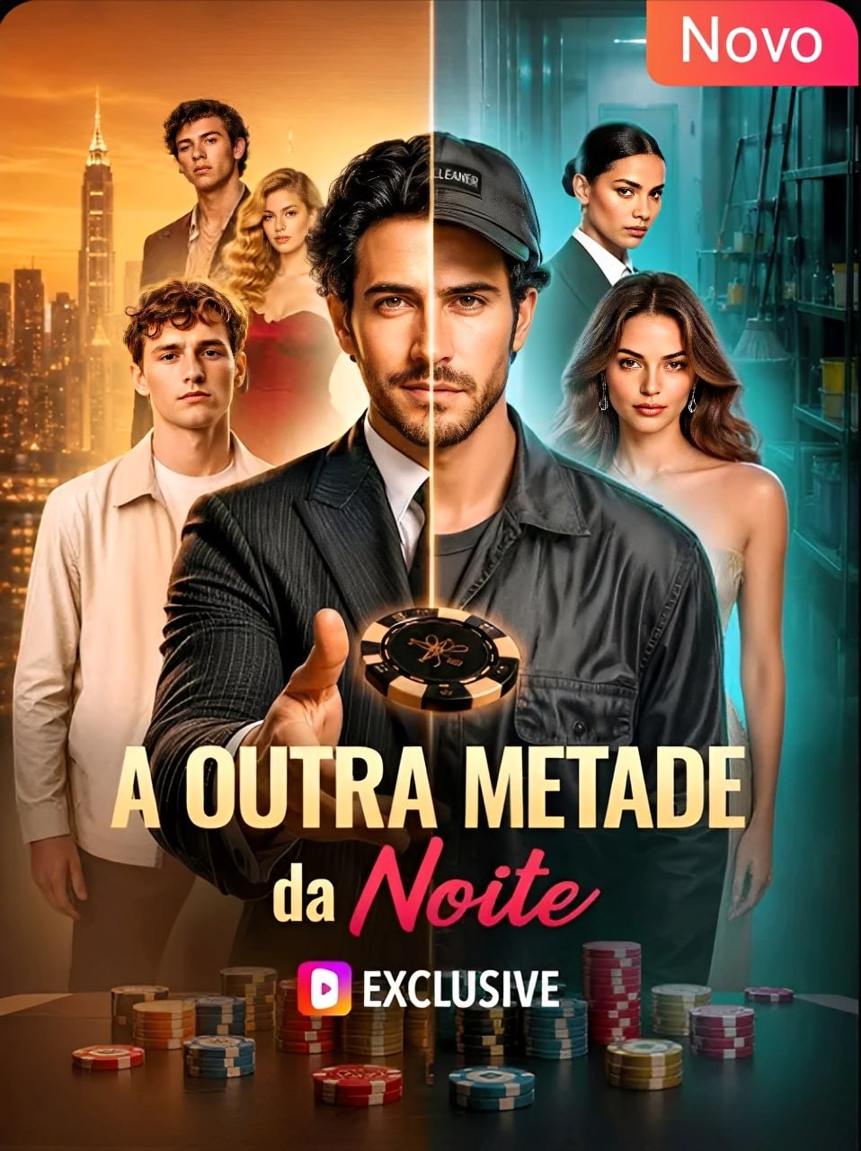Capa de A OUTRA METADE DA NOITE