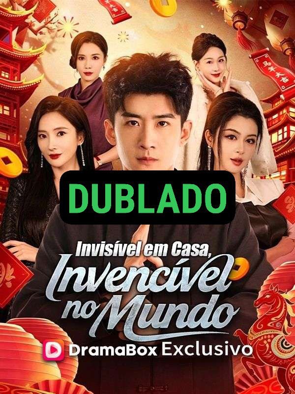 Capa de INVISÍVEL EM CASA INVENCÍVEL NO MUNDO