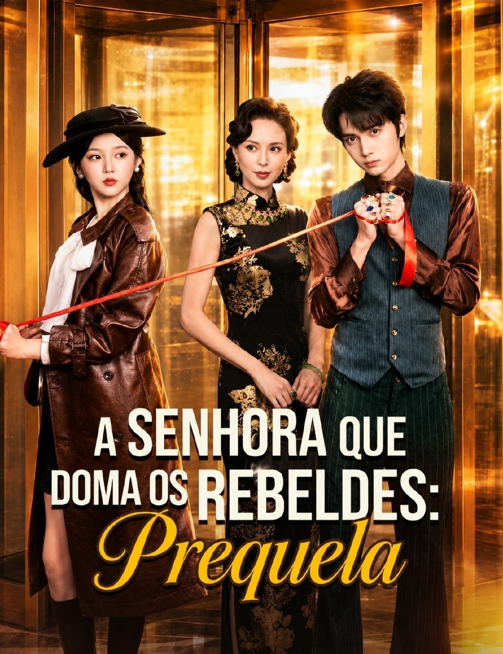 Capa de A Senhora Que Doma Os Rebeldes Prequela