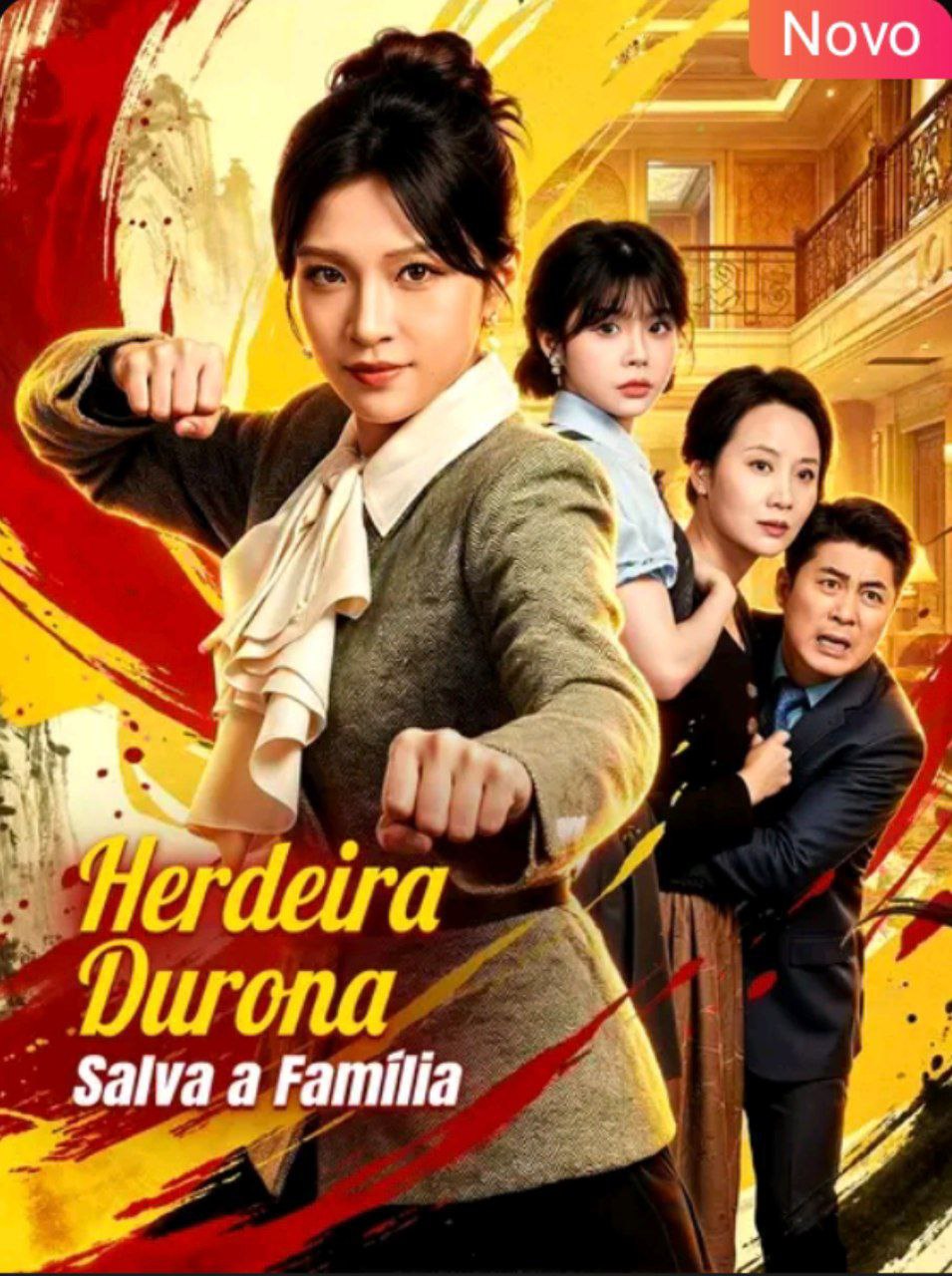 Capa de HERDEIRA DURONA SALVA A FAMÍLIA