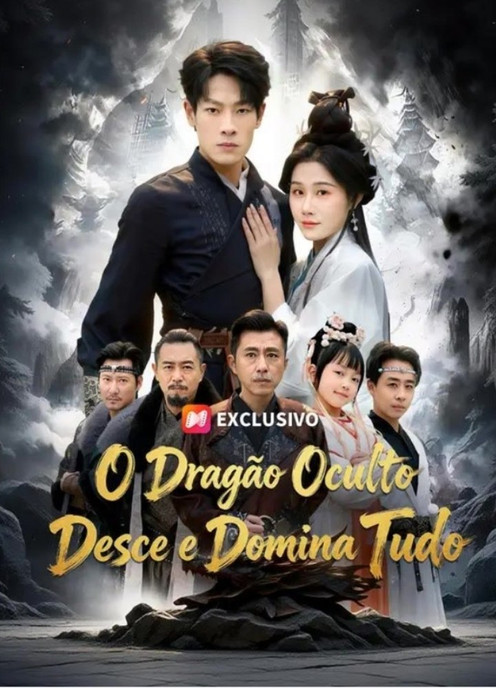 Capa de O DRAGÃO OCULTO DESCE E DOMINA TUDO