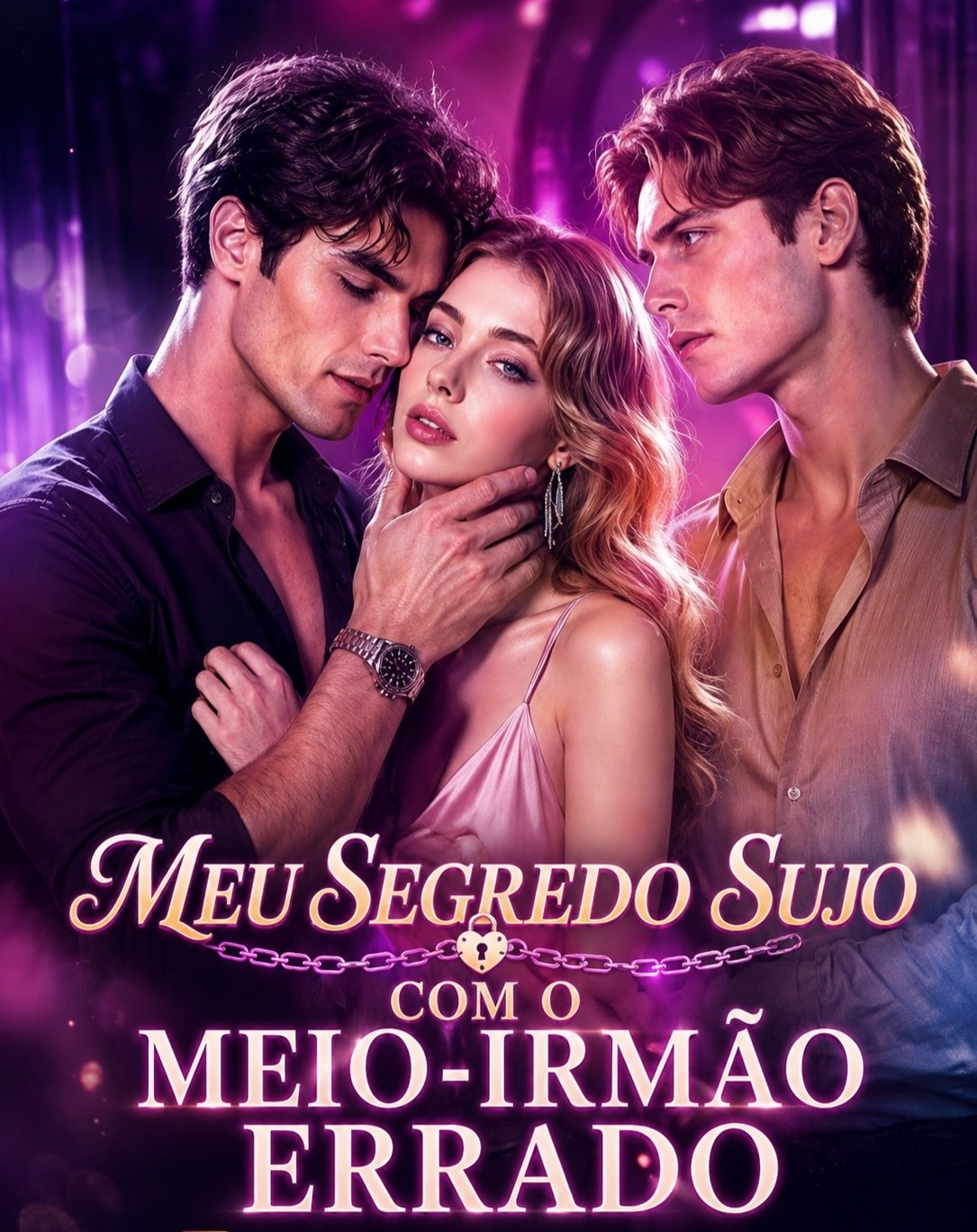 Capa de MEU SEGREDO SUJO COM O MEIO-IRMÃO ERRADO
