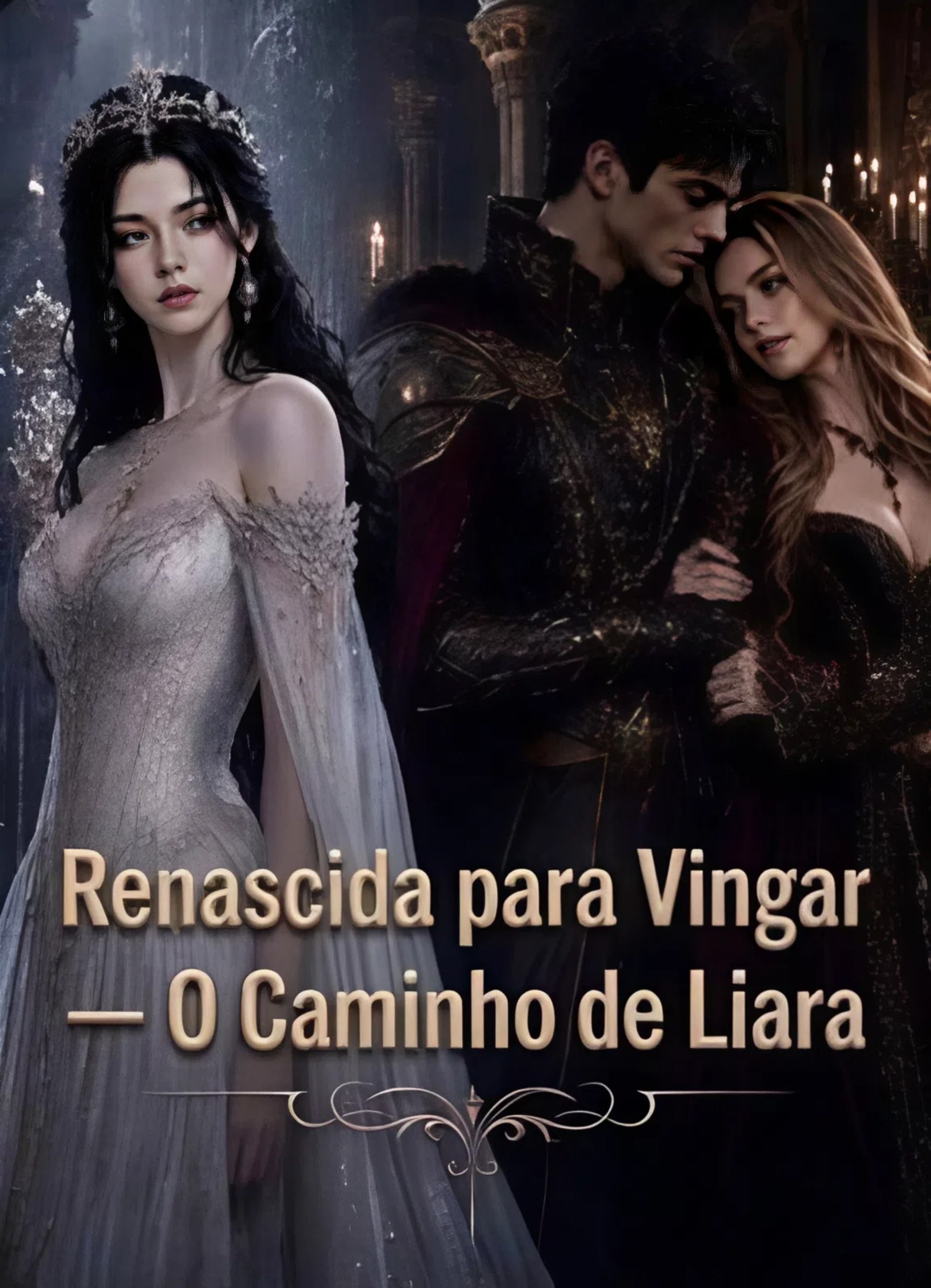 Capa de RENASCIDA PARA VINGAR - O CAMINHO DE LIARA