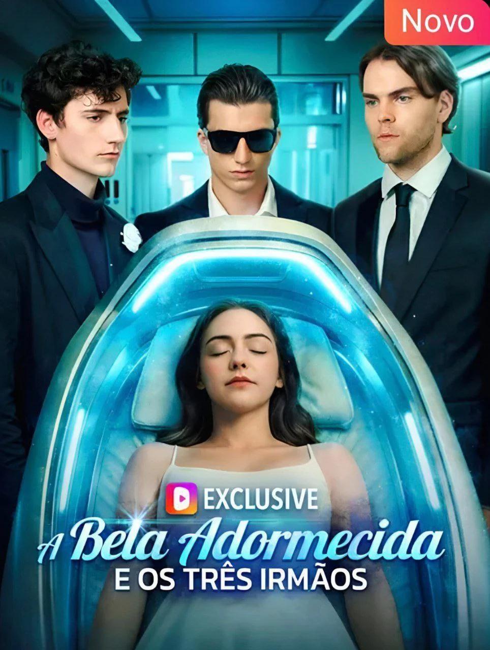 Capa de A Bela Adormecida E Os Três Irmãos