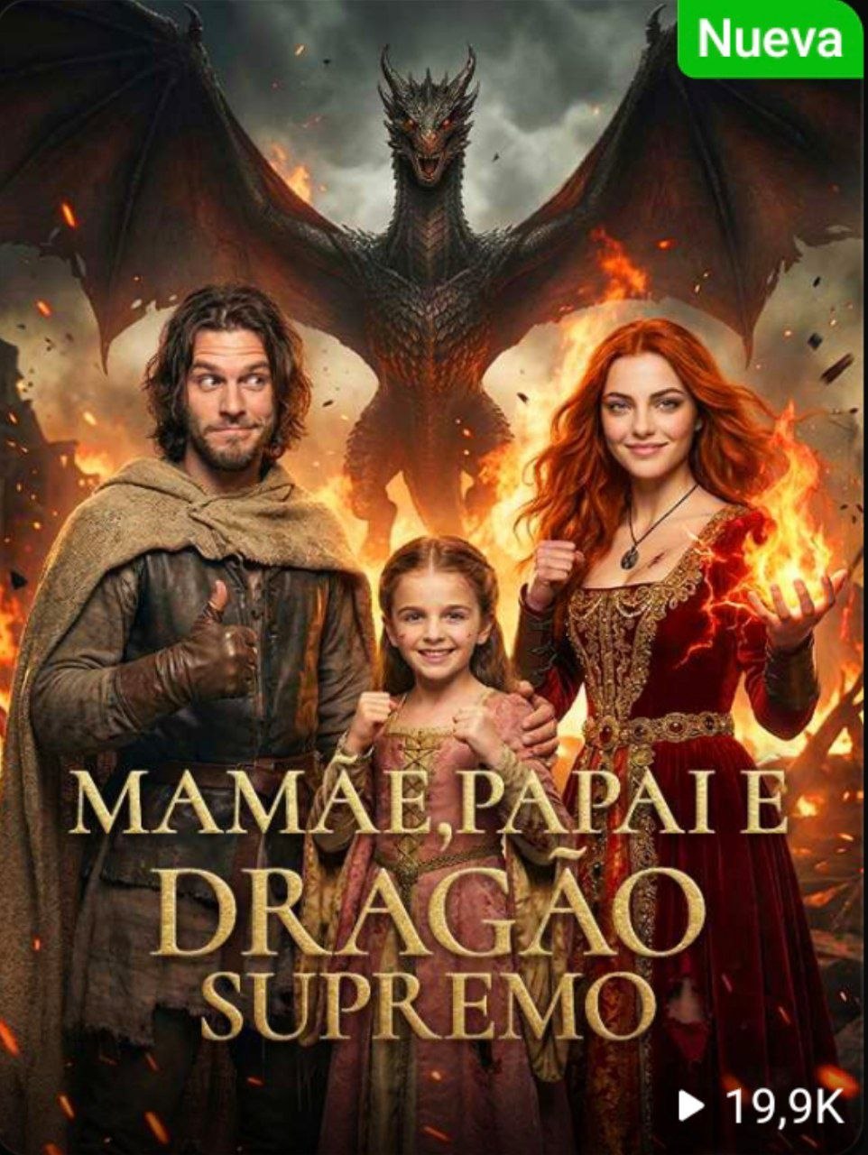 Capa de MAMÃE PAPAI É DRAGÃO SUPREMO