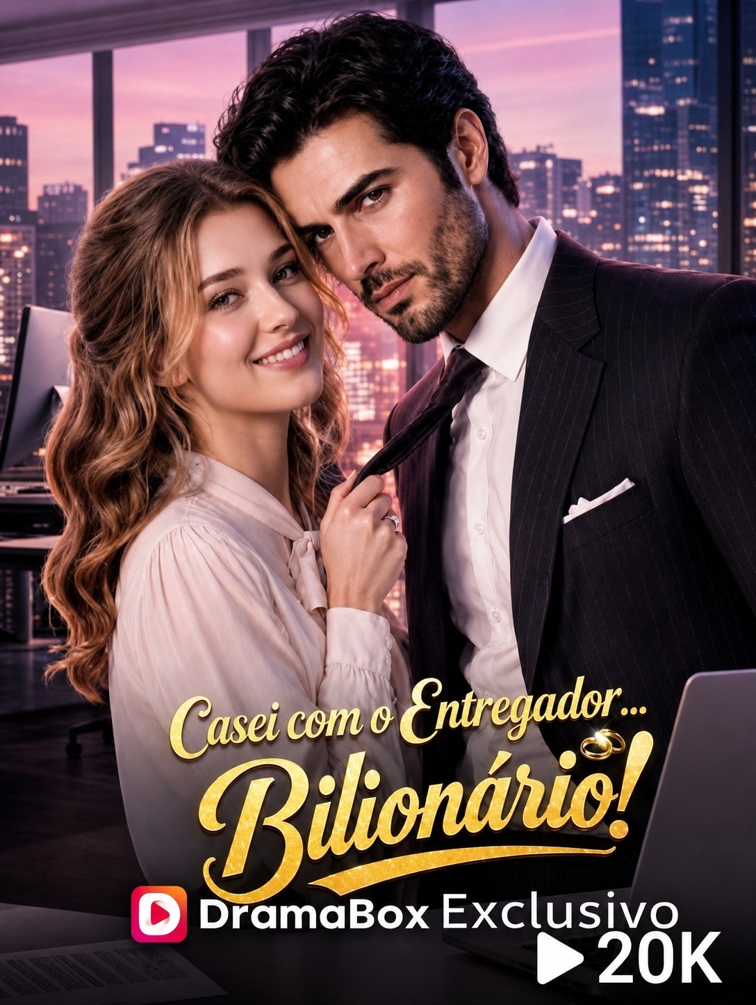 Capa de CASEI COM O ENTREGADOR... BILIONÁRIO