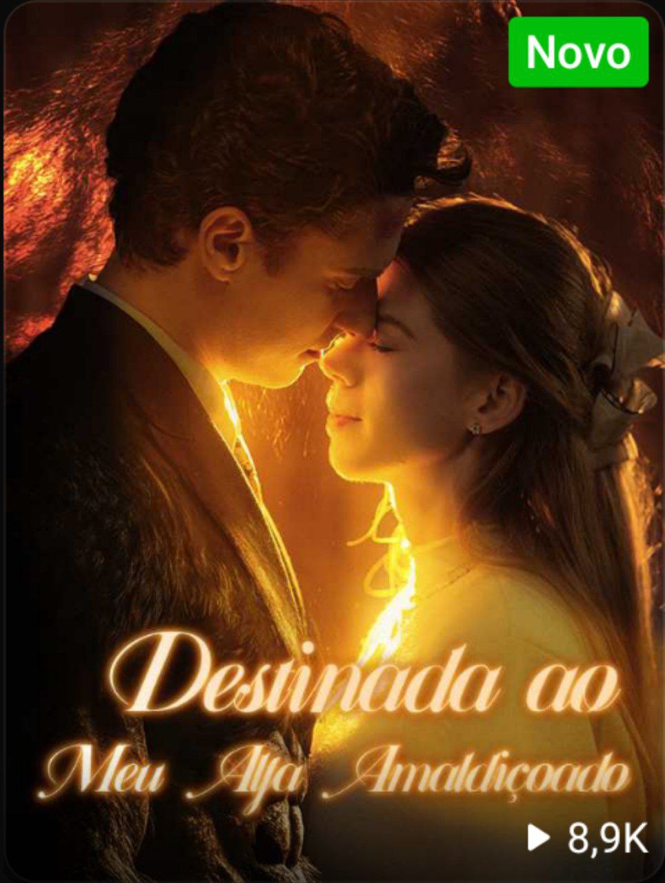 Capa de Destina Ao Meu Alfa Amaldiçoado