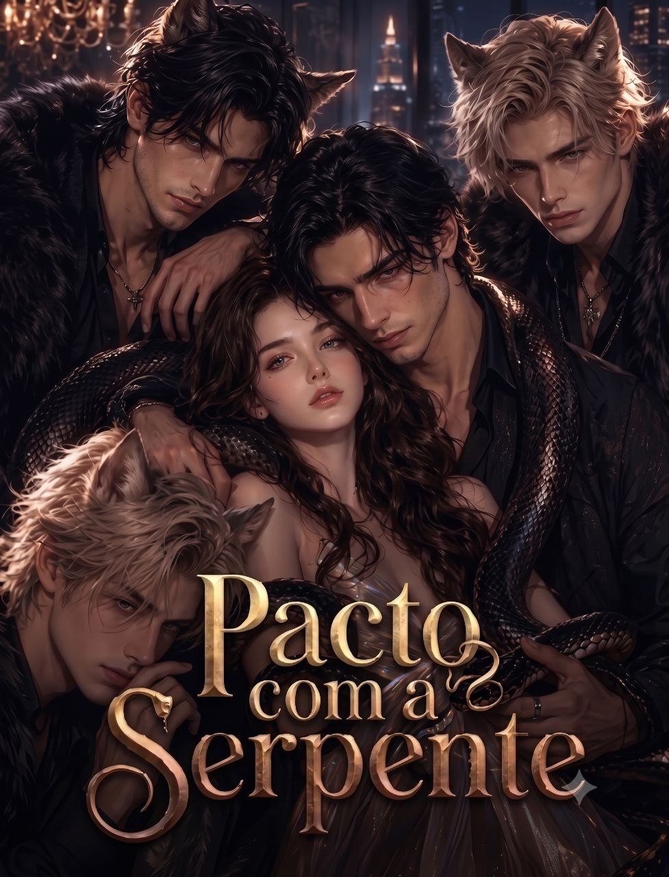 Capa de PACTO COM A SERPENTE