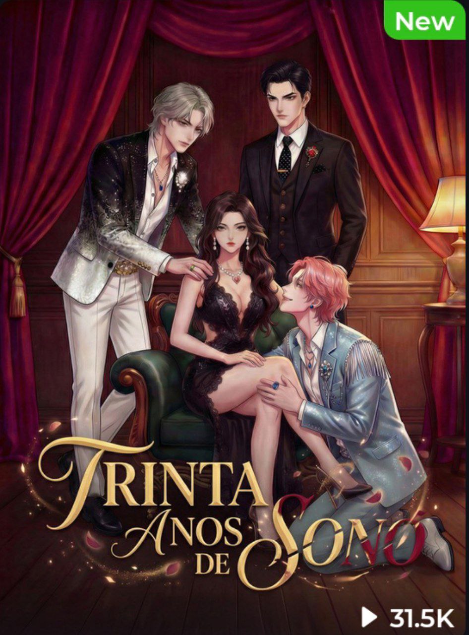 Capa de TRINTA ANOS DE SONO