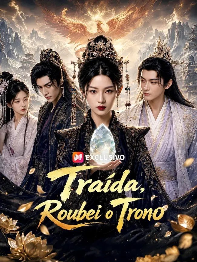 Capa de TRAÍDA ROUBEI O TRONO