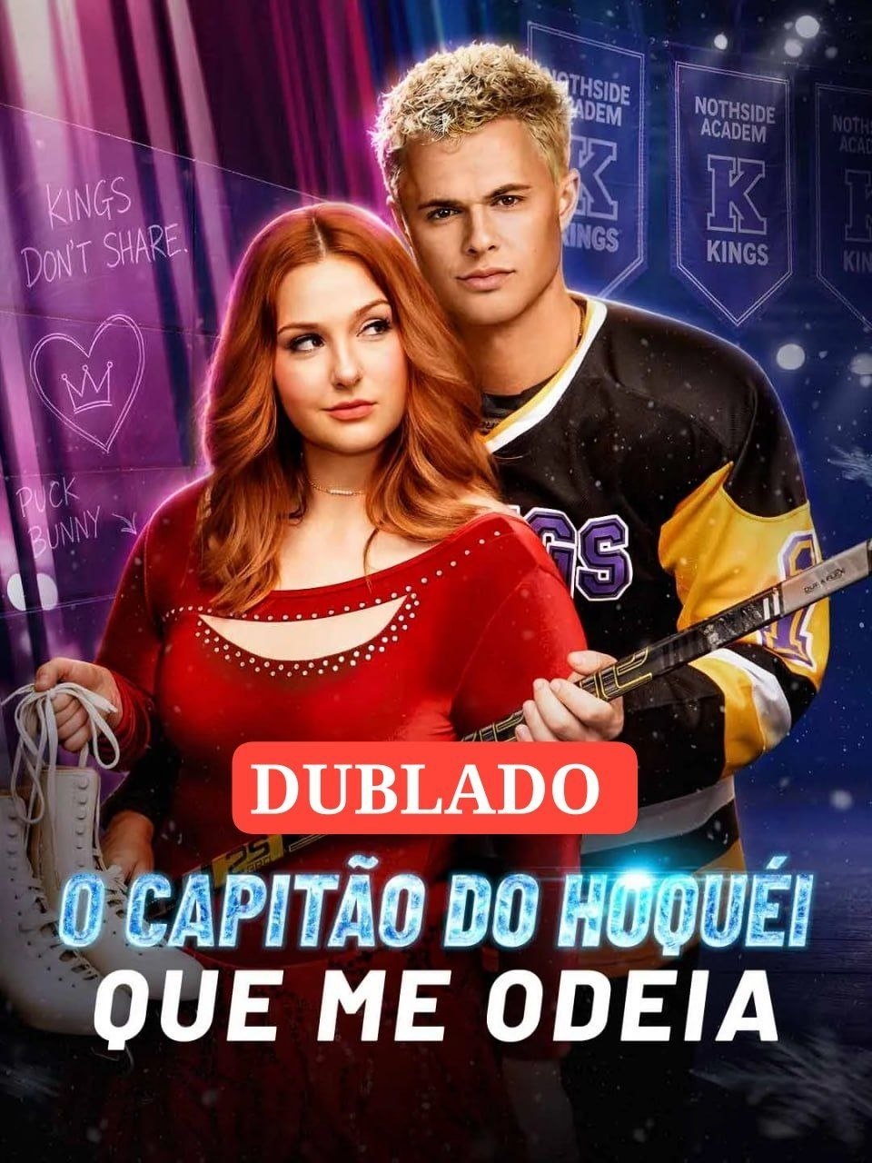 Capa de O CAPITÃO DO HÓQUEI QUE ME ODEIA