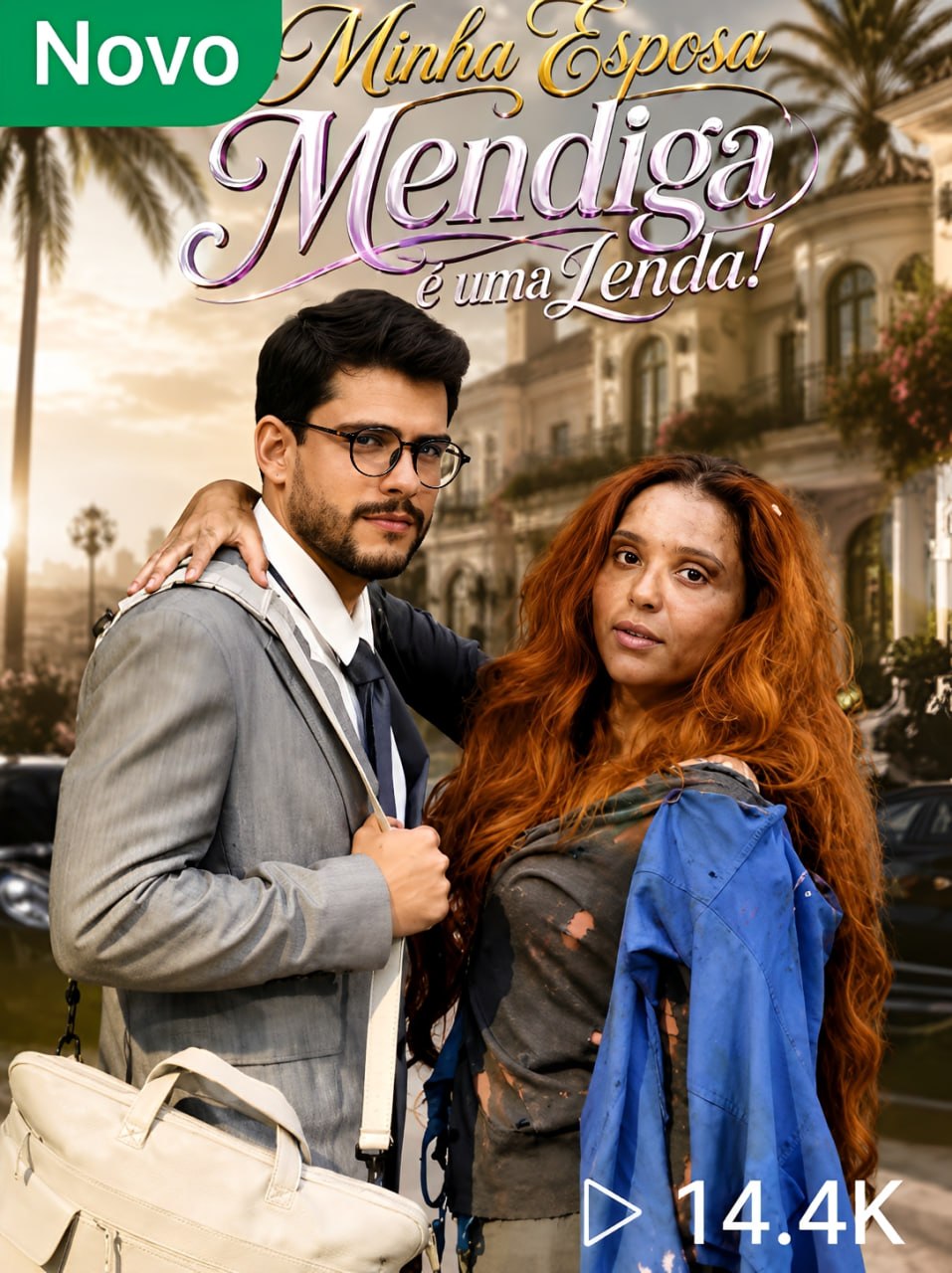 Capa de MINHA ESPOSA MENDIGA É UMA LENDA - BRASILEIRA