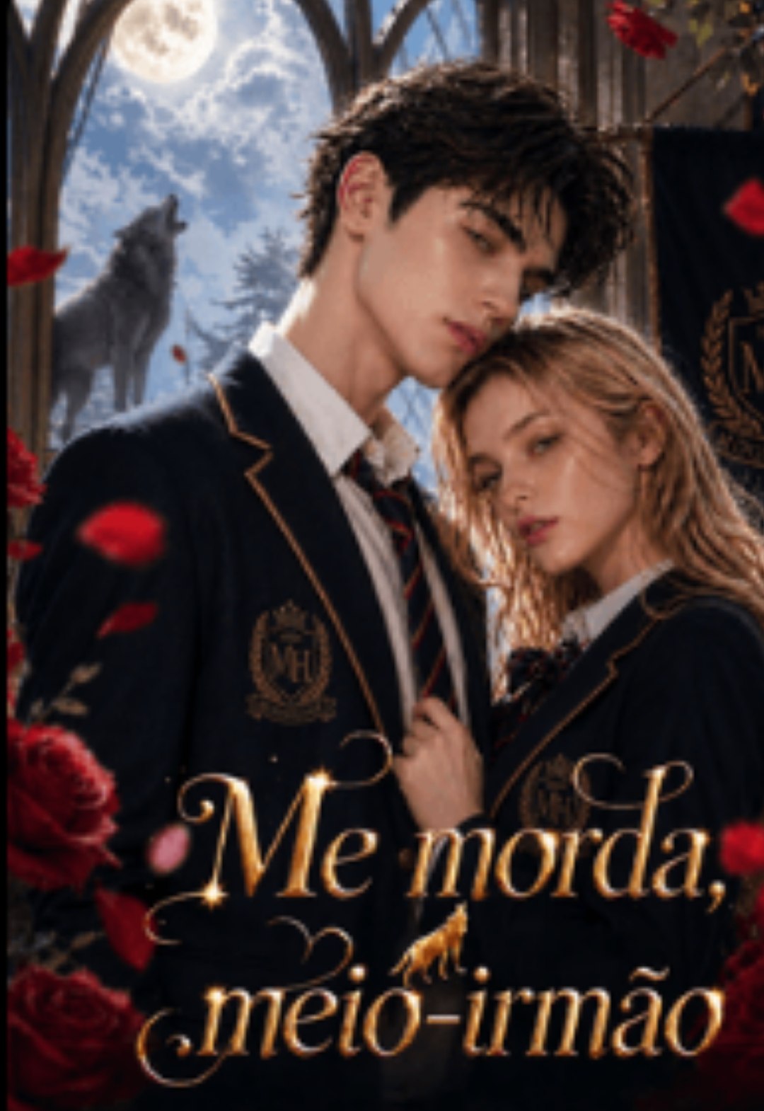 Capa de ME MORDA, MEIO-IRMÃO