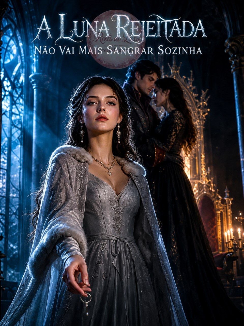 Capa de A LUNA REJEITADA NÃO VAI MAIS SANGRAR SOZINHA
