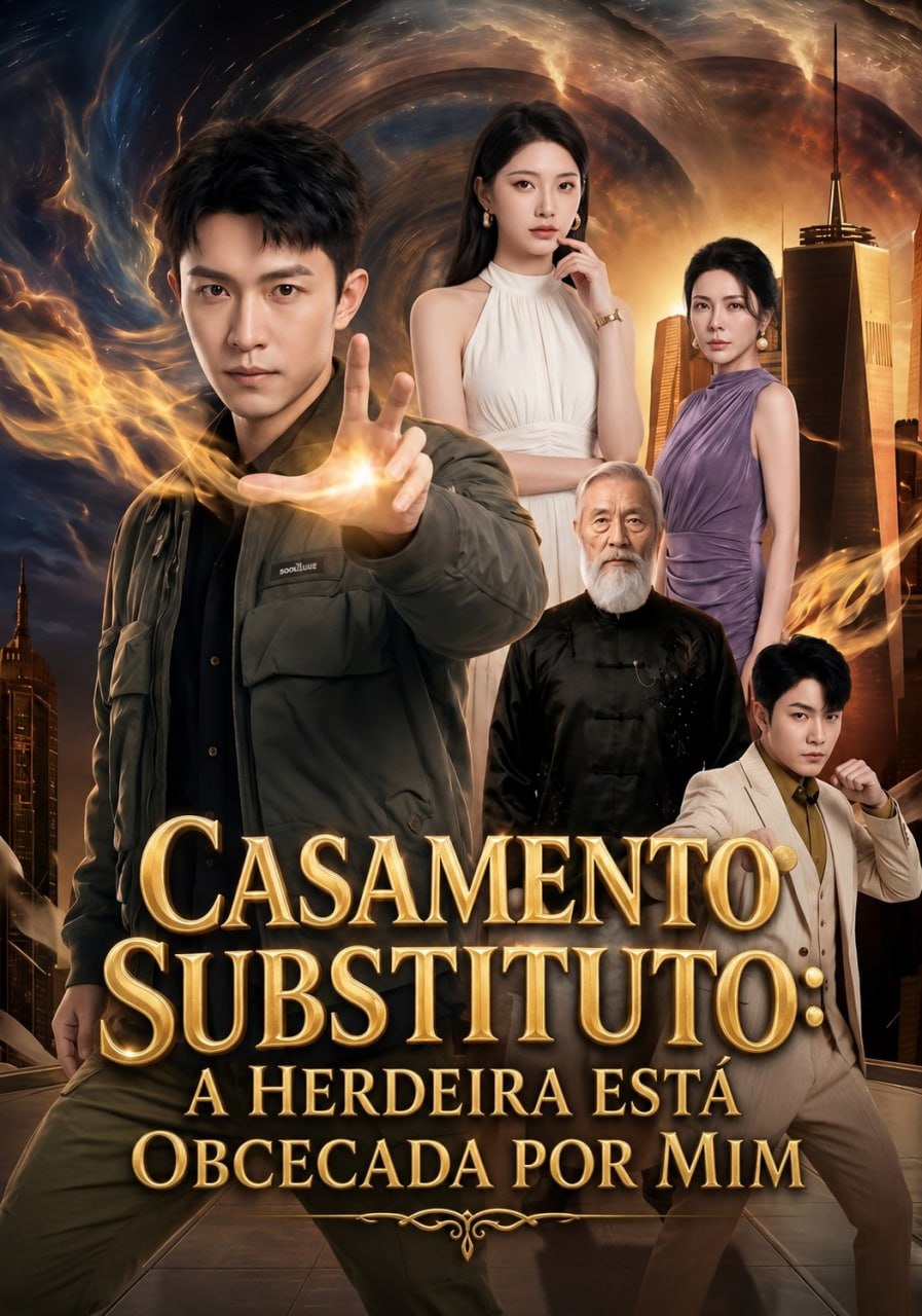 Capa de CASAMENTO SUBSTITUTO: A HERDEIRA ESTÁ OBCECADA POR MIM