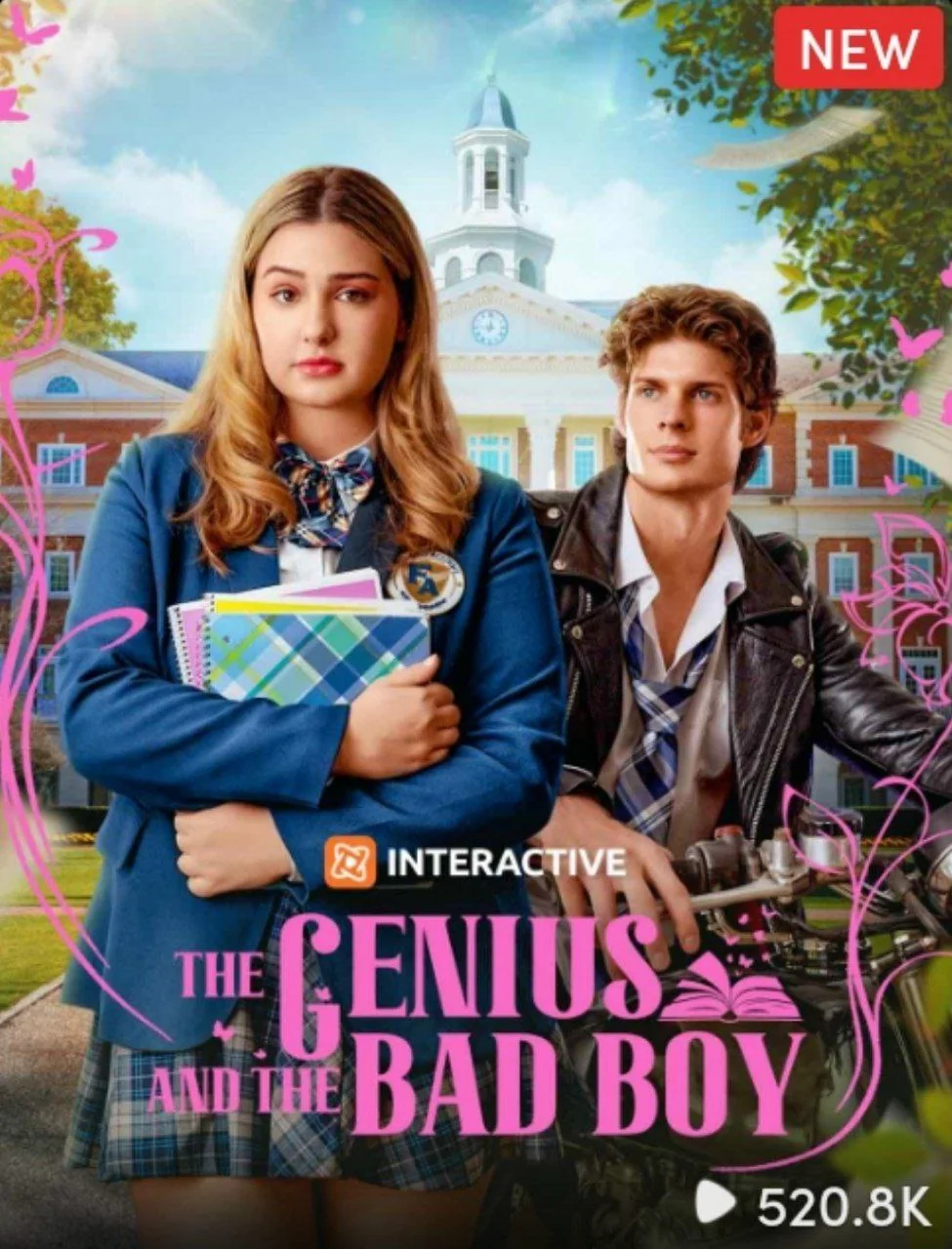 Capa de A Gênia E O Bad Boy