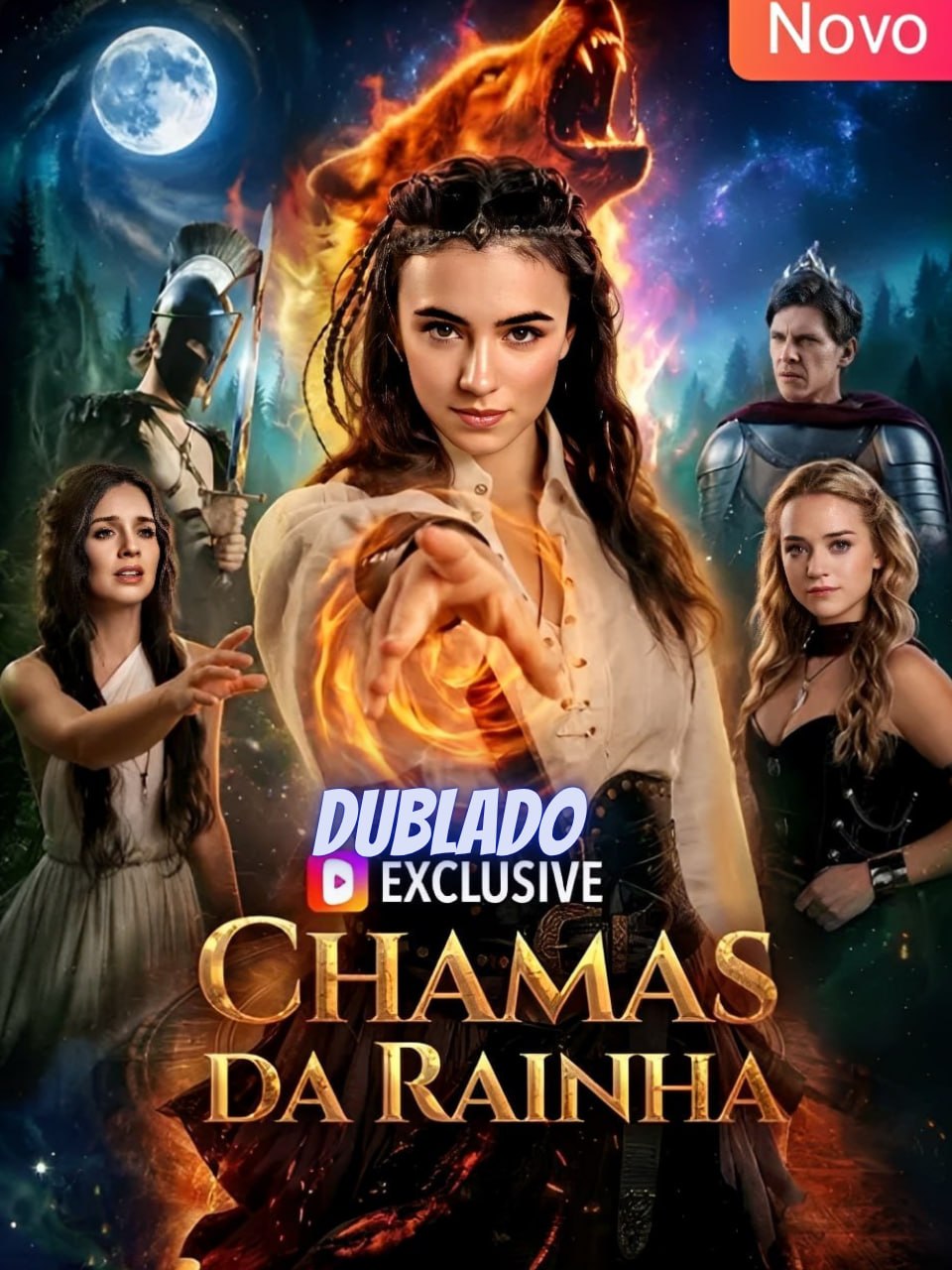 Capa de CHAMAS DA RAINHA