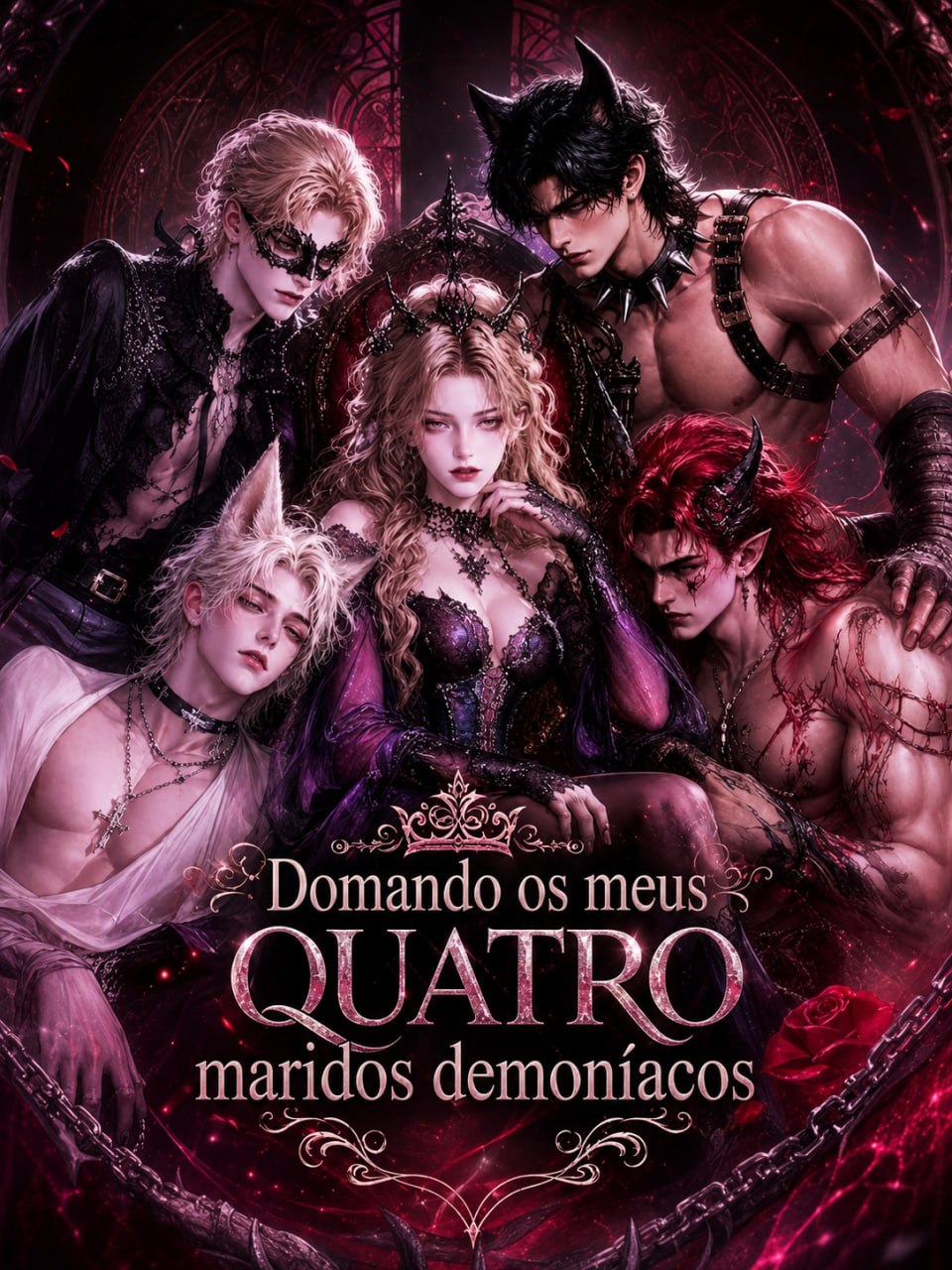 Capa de DOMANDO OS MEUS QUATRO