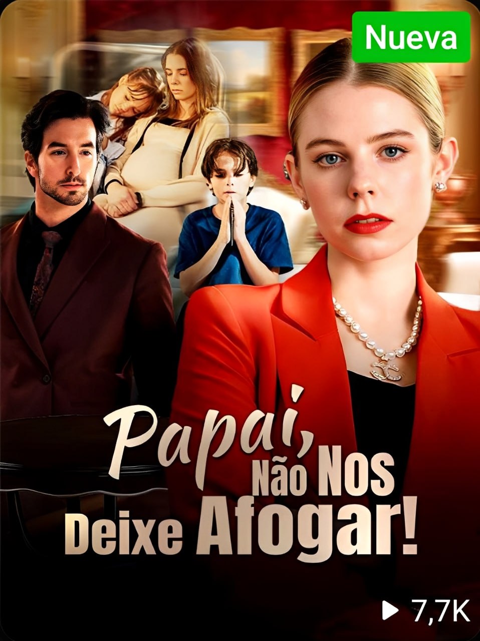 Capa de PAPAI NÃO NOS DEIXE AFOGAR