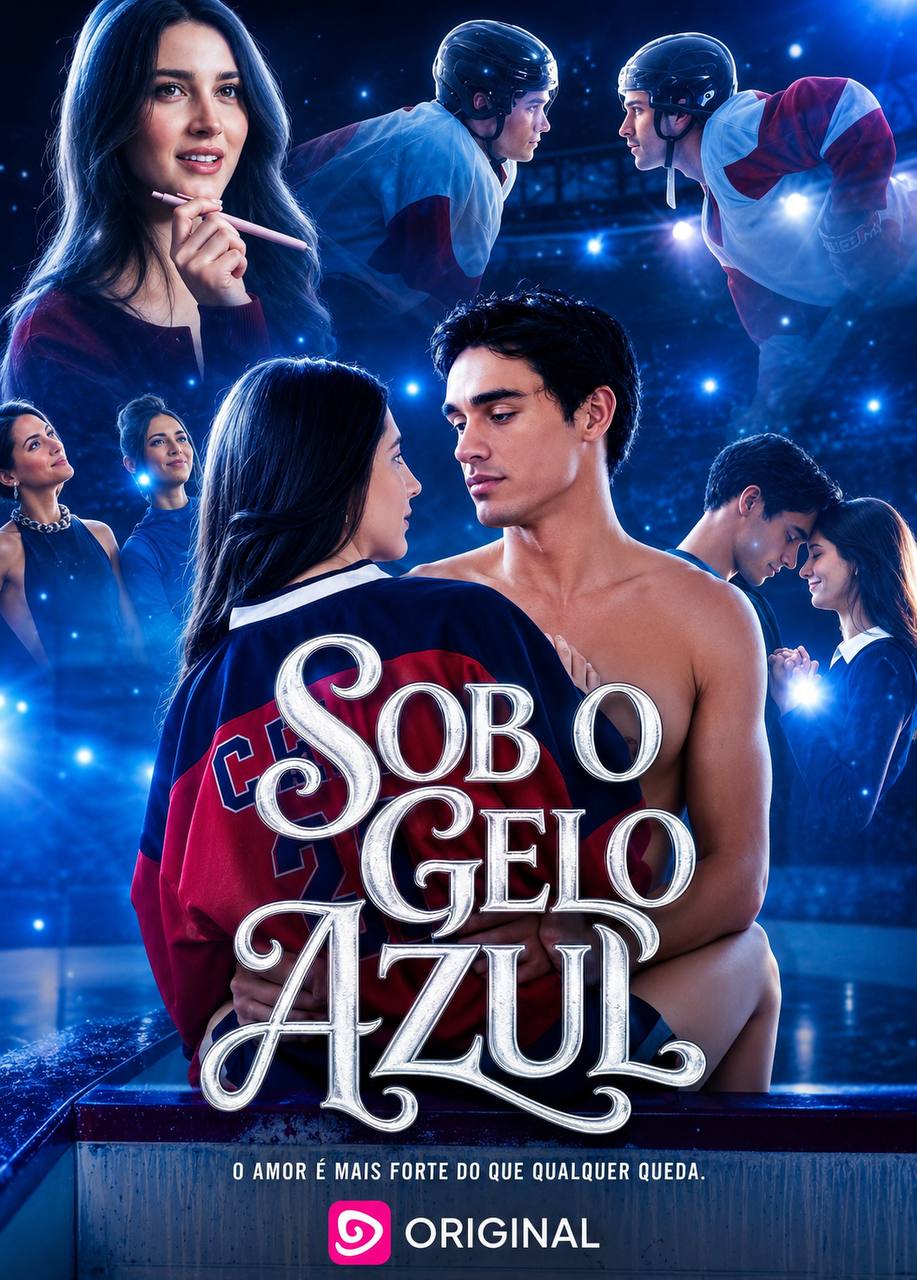 Capa de SOB O GELO AZUL