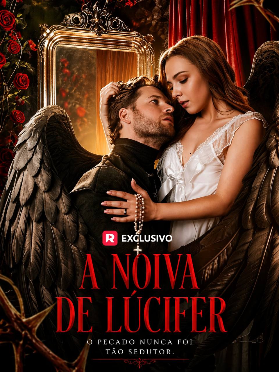 Capa de A NOIVA DE LÚCIFER