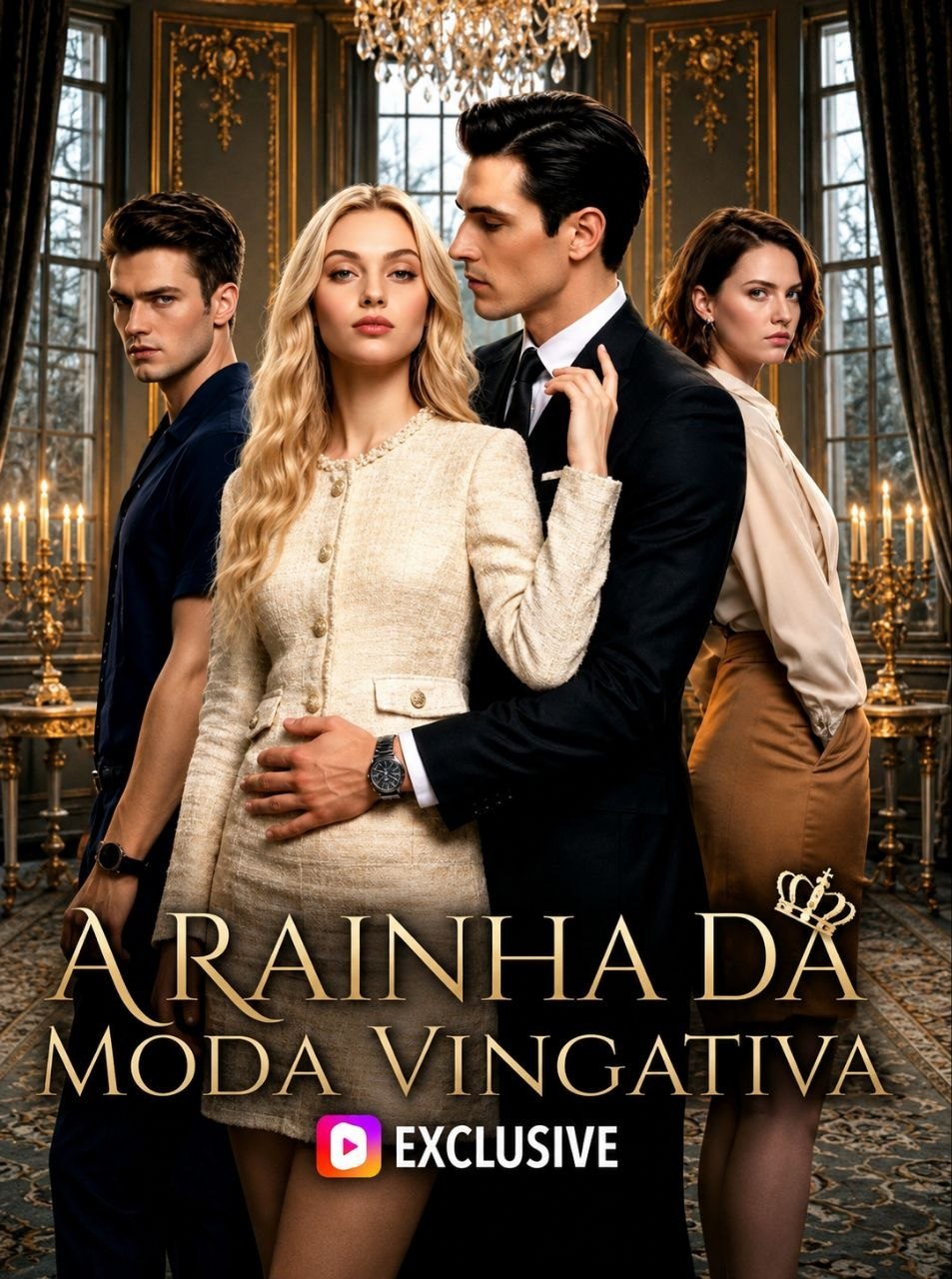 Capa de A RAINHA DA MODA VINGATIVA